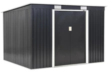 Kovový domek na nářadí Oklahoma 2,6 x 2,4 m Store Boss antracitový