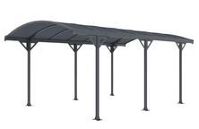 Polykarbonátový přístřešek Minnesota 3 x 5 m CoverTec antracitový