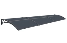 Stříška nad dveře Tiset 80 x 360 cm CoverTech antracitová