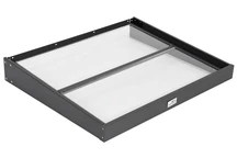 Dveřní stříška Lubeka 80 x 100 cm CoverTech antracitová