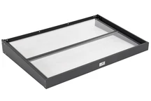 Dveřní stříška Lubeka 80 x 120 cm CoverTech antracitová
