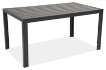Hliníkový zahradní stůl z polywoodu Verona Garden Point černý
