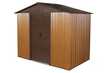 Kovový domek na nářadí Helsinki 1,9 x 1,3 m Sklad Boss bronzový