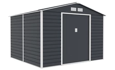 Kovový domek na nářadí Lahti 2,8 x 2,6 m Store Boss antracitový