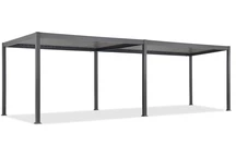 Lagos Premium 3x6 Garden Point volně stojící terasová pergola antracitová