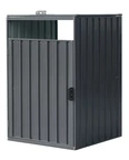 Kryt pro 120l nebo 240l odpadkový koš Alabama CoverTech antracitový