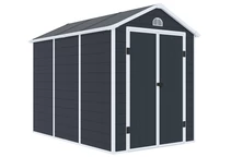 Plastový domek na nářadí Bergen 1,9 x 2,8 m CoverTech antracitový