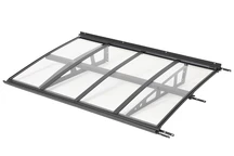 Prodloužení stříšky dveří Kassel o 150 cm CoverTech antracitová