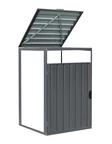 Rozšíření skříně se stojanem pro 1 120l nebo 240l nádobu Alabama CoverTech antracitová barva