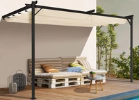 Santana krémová stříška na terasu 3x3m Garden Point