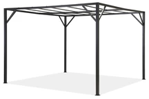Stelaż do metalowej pergoli tarasowej Santorini 3 x 4 m antracytowy Garden Point