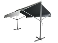 Volně stojící markýza Garden Point Parla 4x3 m antracitová