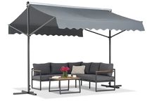 Volně stojící markýza Parla 3x3 m antracitová Garden Point