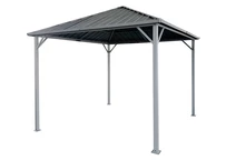 Zahradní altán Garden Point Itaka 3x3 antracitové barvy