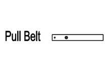 Pull Belt díl pro béžovou pergolu La Palma