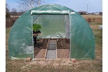 Kovový zahradní tunel 3x4,5m zelený Garden Point
