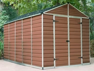Domeček na nářadí Palram SkyLight 8x12 hnědý