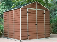 Domeček na nářadí Palram SkyLight 8x8 hnědý