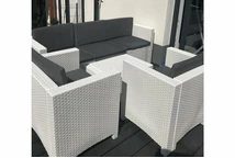 Zahradní nábytek White Coffee Bica pro pět osob