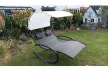Dvoumístné houpací lehátko Garden Point Rimini