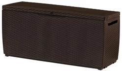 Ratanový box Keter Capri 305l hnědý