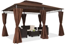 Zahradní altán Ibiza 3x4m tmavý Garden Point