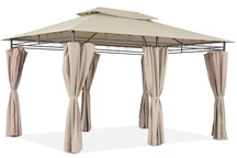 Zahradní pavilon Ibiza 3x4m krémový Garden Point